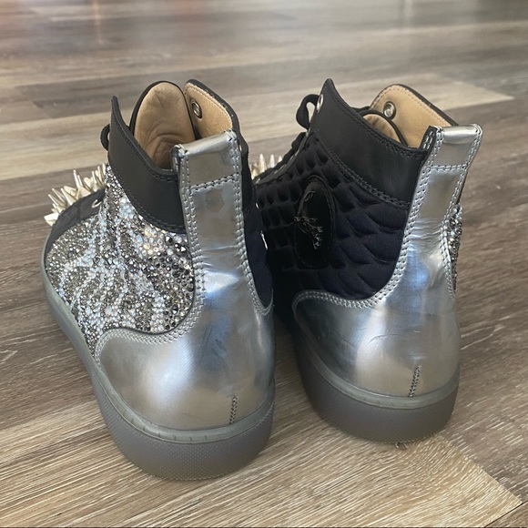 Christian Louboutin StrassNoLimitSpikeToeSneakers - Picture 5 of 7